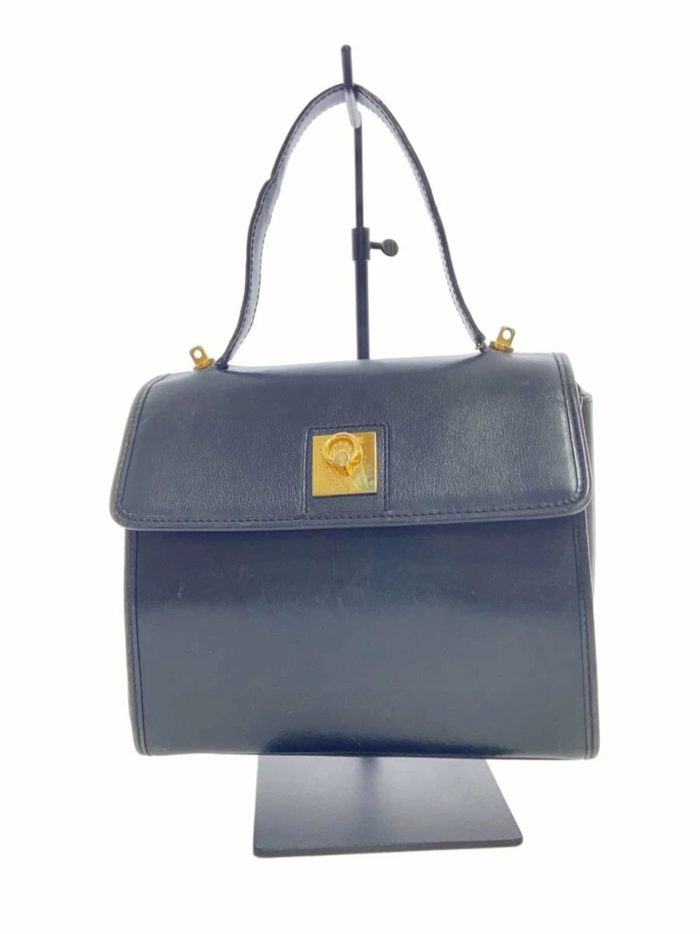 Celine Handbag Leather Black